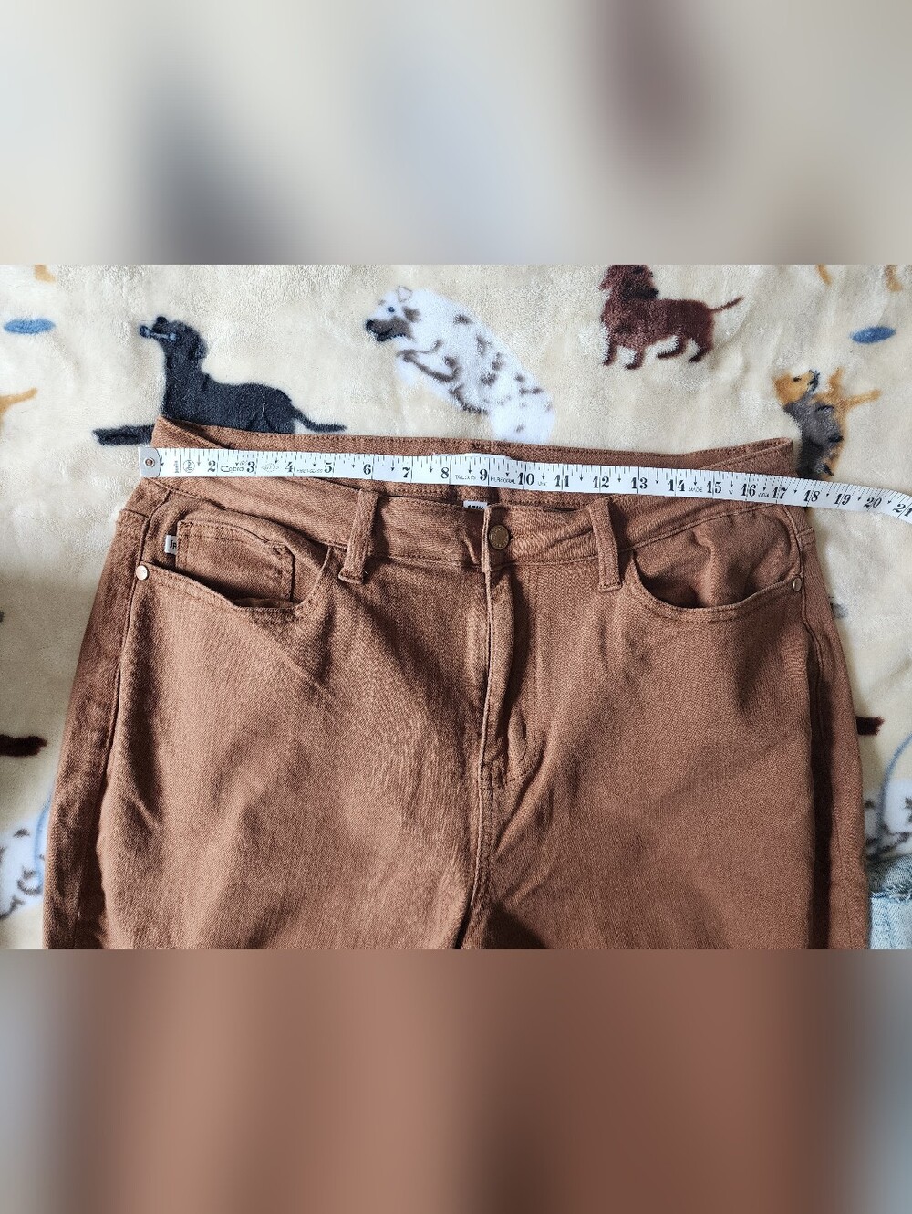 Judy Blue High-Rise Chrstnut Brown Jeans NWOT Size 16w. - Picture 7 of 10